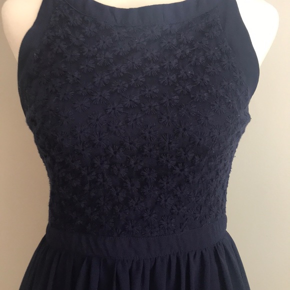 Navy Blue Dress - Picture 6 of 7